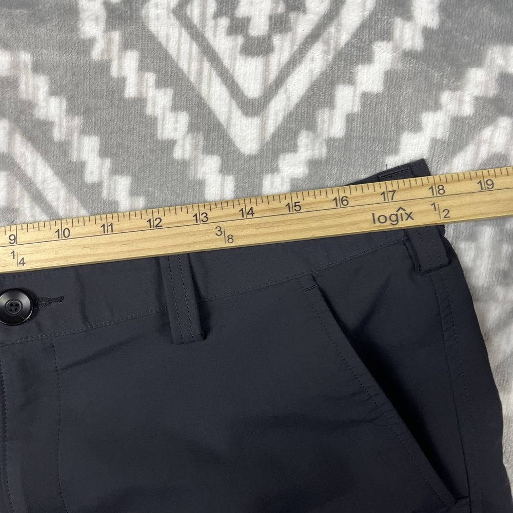 Under Armour Leaderboard Golf Shorts Mens 36 Black Lightweight Stretch Causal - Picture 4 of 10